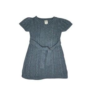 Old Navy Charcoal Cable Knit Dress Size 2T